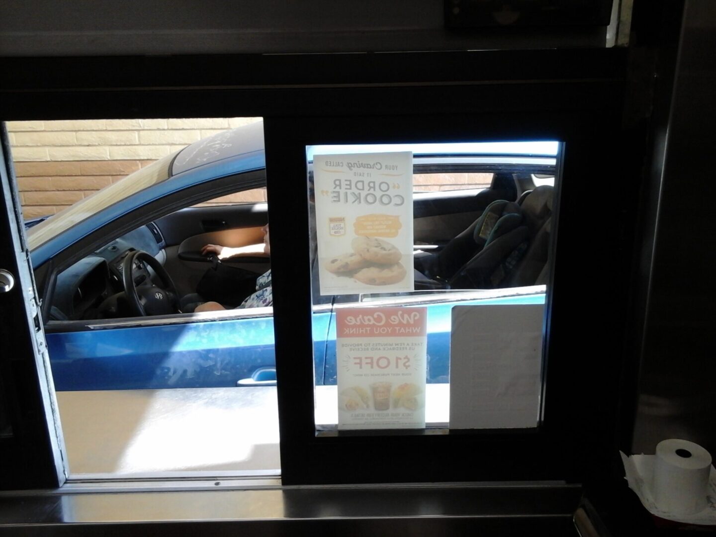 drive thru window